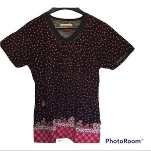 Scrub top Size Small